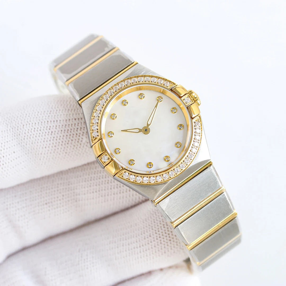Orologio da Polso da Donna di Lusso al Quarzo, Elegante Orologio da Polso di Design Impermeabile con Data, Orologi da Donna al Quarzo 2026