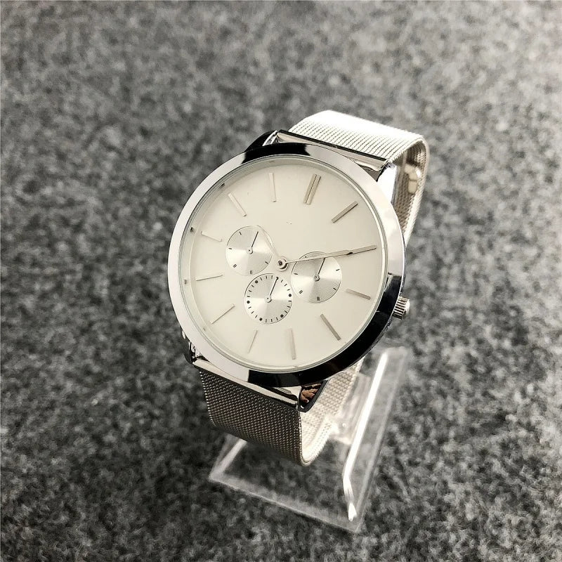 Nuovi orologi da polso da donna in acciaio inossidabile, orologi al quarzo da donna, orologi eleganti da donna di marca di lusso, orologi da donna