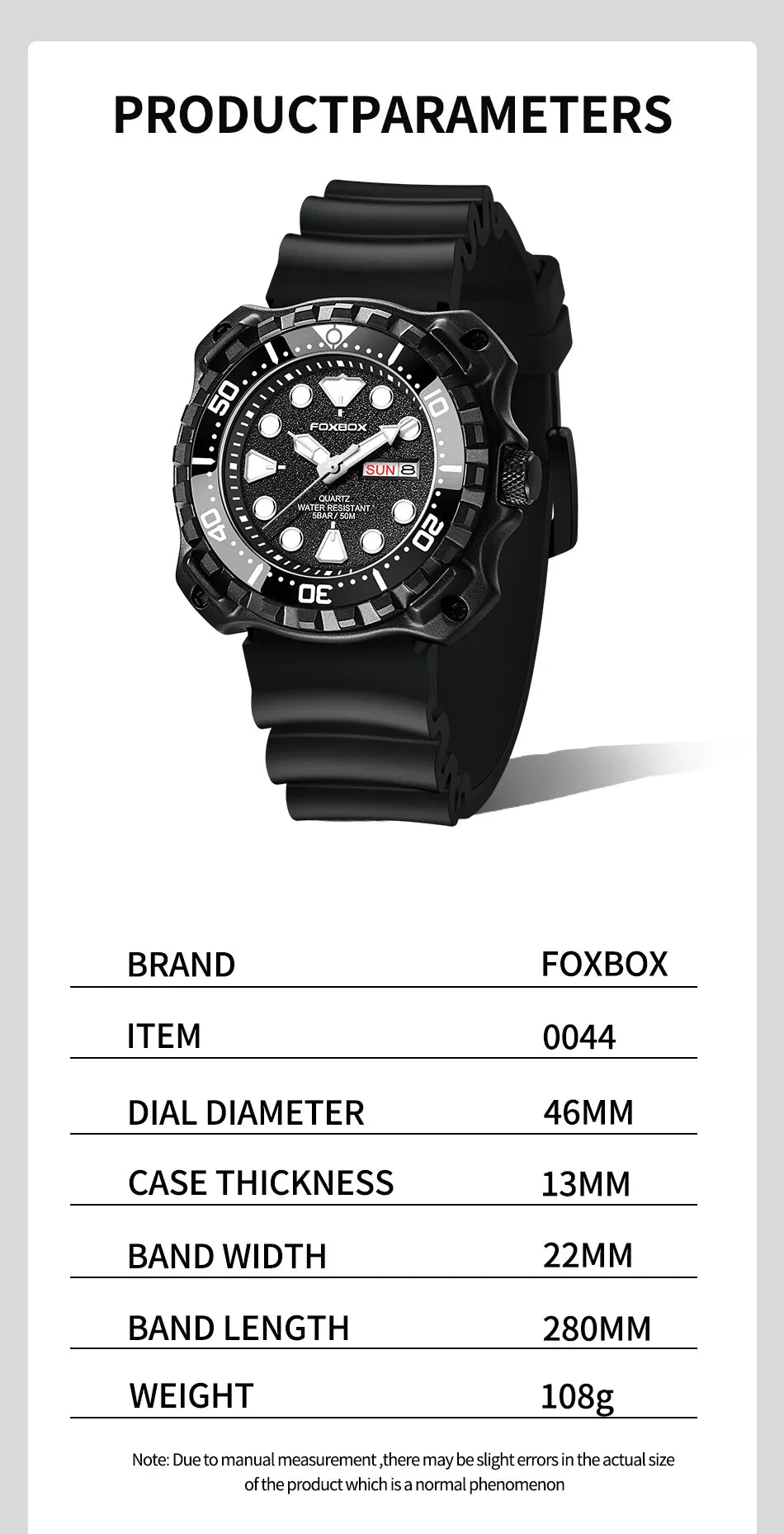 Orologio da uomo LIGE 2026 alla moda, orologio sportivo di lusso con quadrante grande, impermeabile, luminoso, al quarzo, con datario, per uomo, marca Foxbox