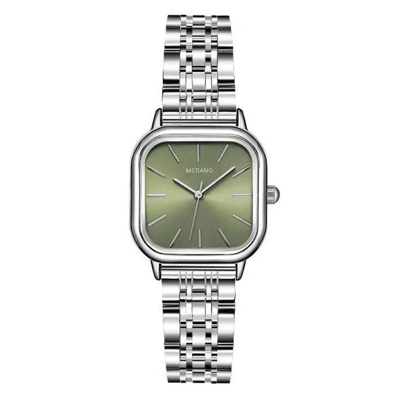 Orologio da donna di lusso Orologio da polso al quarzo da donna con cintura in acciaio alla moda delle migliori marche Montre Femme Bellissimi regali Orologi da donna di lusso