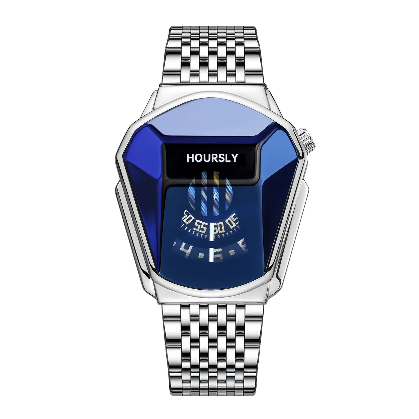Orologio al quarzo impermeabile con personalità del motociclo di nuova tendenza da uomo