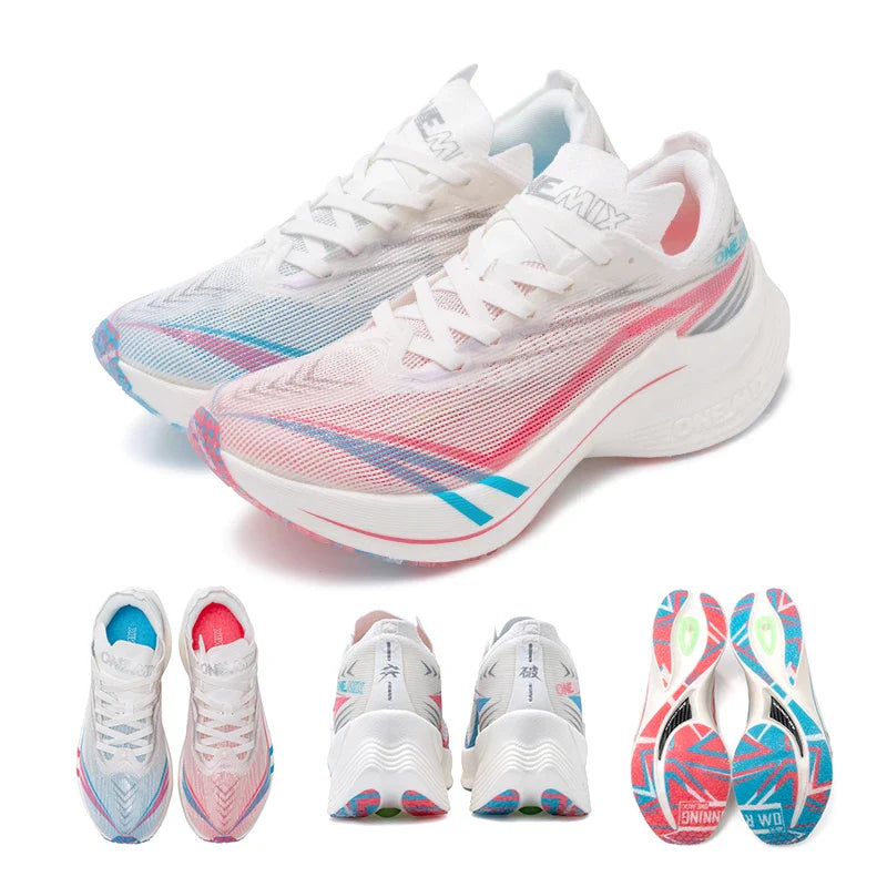 ONEMIX 2026 Tupo Nuove Scarpe da Corsa Marathon con Piastra in Carbonio, Supporto Stabile per Assorbimento degli Urti, Sneakers Ultraleggere con Rimbalzo
