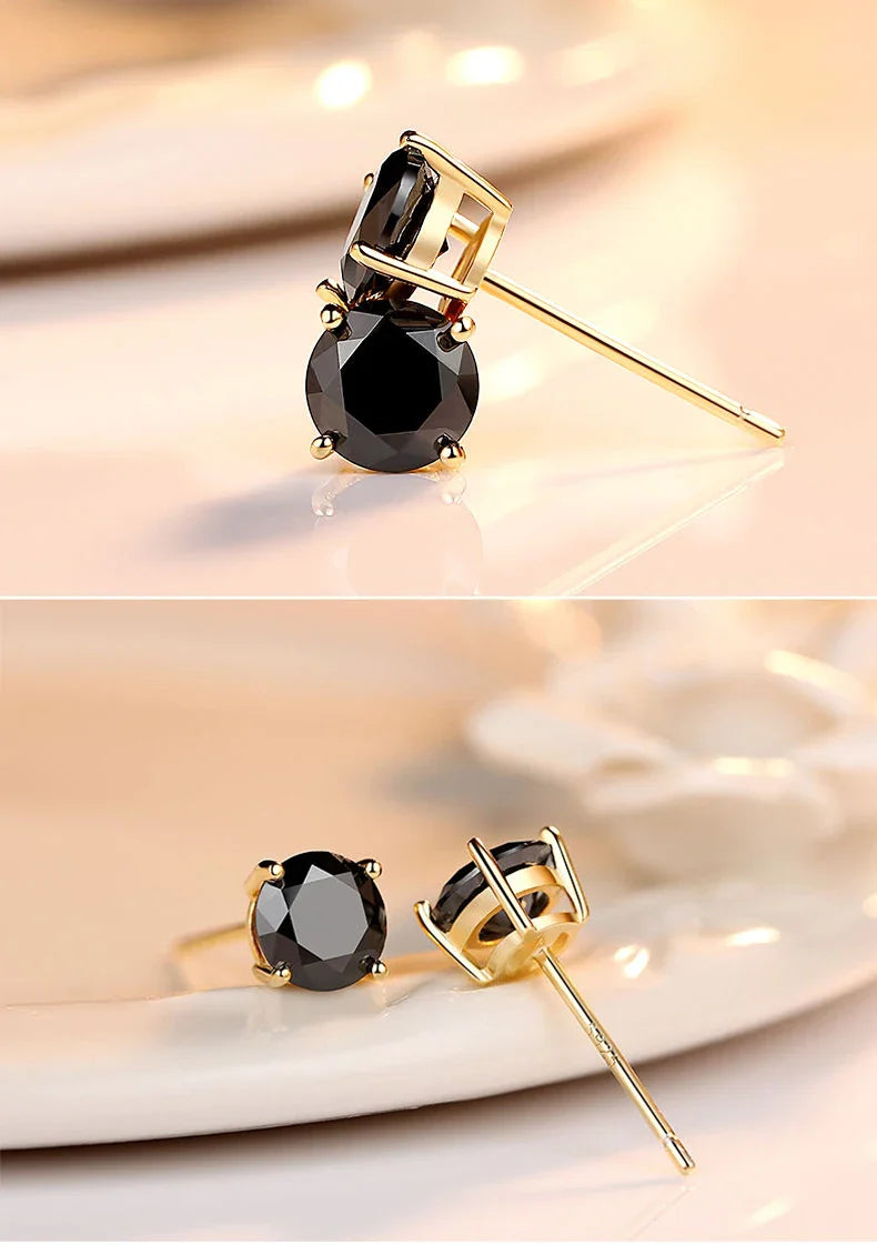 2 certificati GRA orecchini a bottone Moissanite Pass Diamond tester Pen For Men Women 925 Silver 18K Plated Wedding Gemstone
