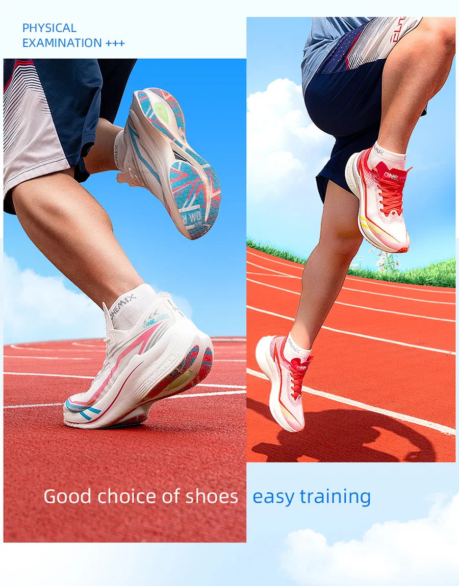 ONEMIX 2026 Tupo Nuove Scarpe da Corsa Marathon con Piastra in Carbonio, Supporto Stabile per Assorbimento degli Urti, Sneakers Ultraleggere con Rimbalzo