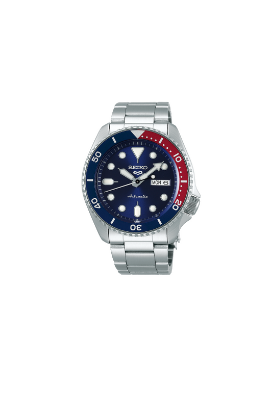 Seiko 5 Sports – Automatico, Blue & Red “Pepsi”, 42,5mm, SRPD53K1