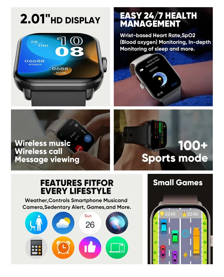 Per Xiaomi Watch 5 Smart Watch da uomo HD AMOLED schermo frequenza cardiaca chiamate Bluetooth localizzazione GPS Smartwatch sportivo impermeabile da donna