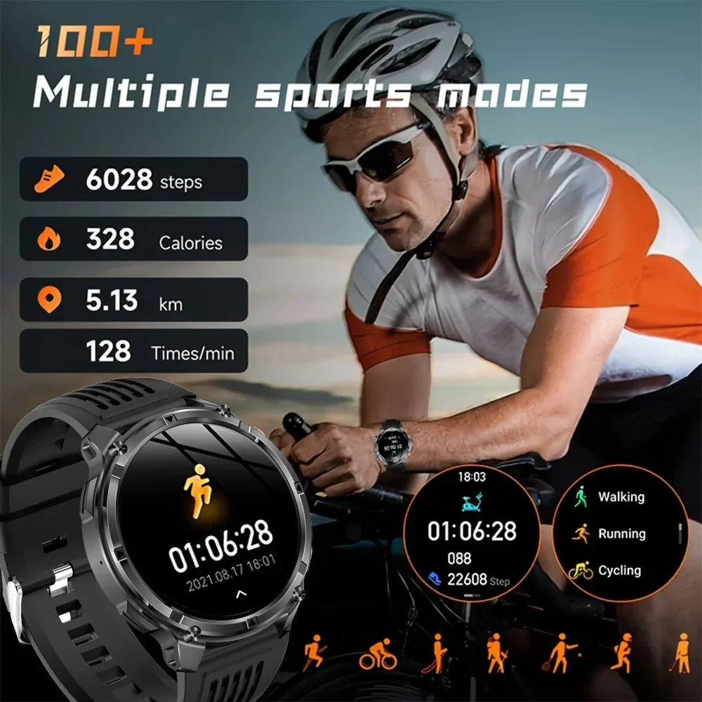 Nuovo T-Rex3 Ultra 1100mAh Batteria Smart Watch GPS Track Bussola IP69K Impermeabile Sport tracker All'aperto Militare Smartwatch