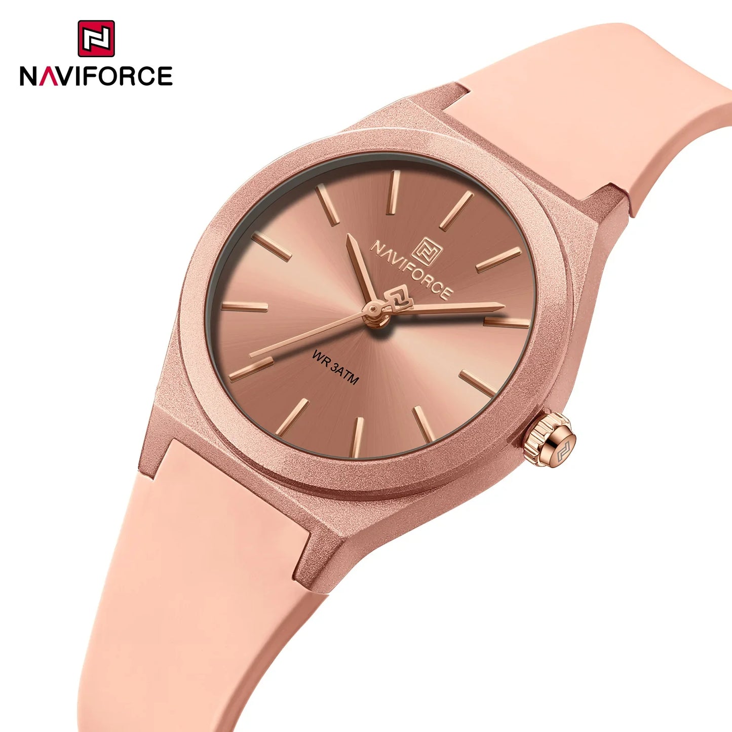 NAVIFORCE 2025 Orologi moda donna Orologio al quarzo Sport Cinturino in silicone Orologi da polso da donna Orologio semplice Regalo relogios feminino
