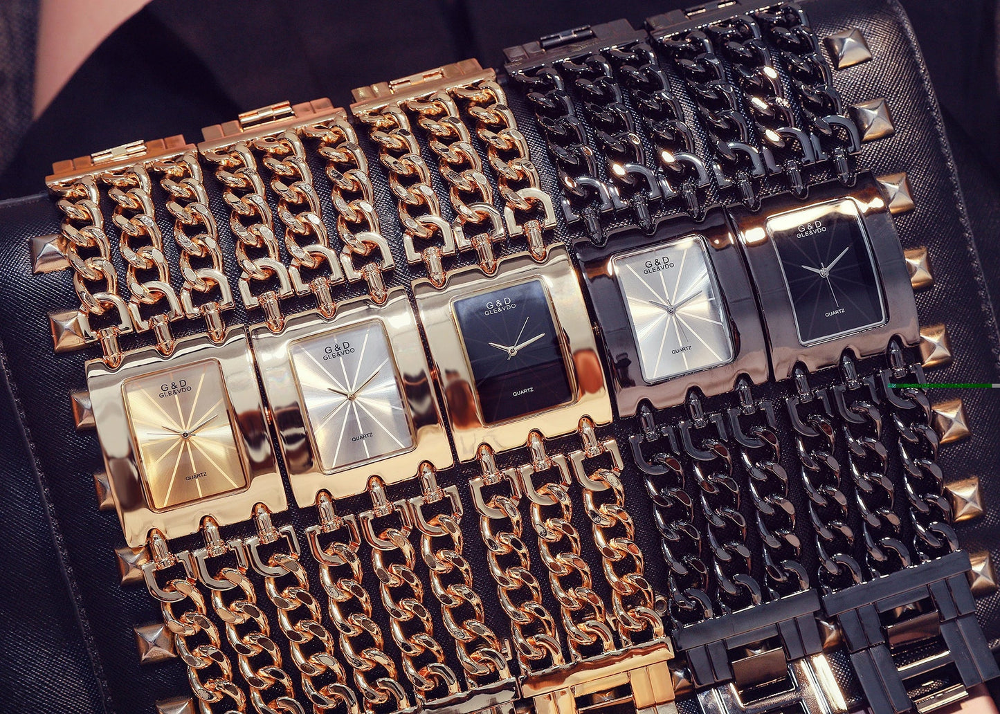 Orologio da donna di marca di lusso Abito con strass Orologi da polso da donna Eleganti orologi femminili in oro per le donne Montre Femme 2025