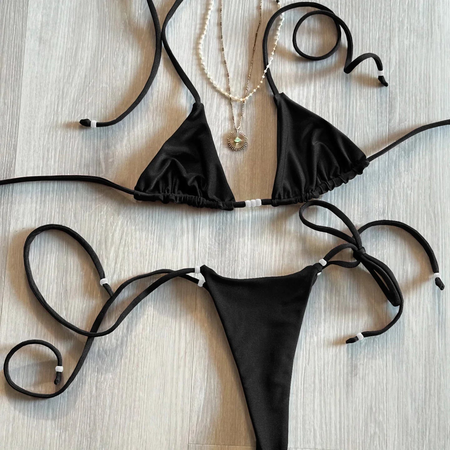 2025 Bandeau Biquini Sexy Bikin Costume da bagno donna Push Up Costumi da bagno Donna Con spalline Costumi da bagno Tuta verde Beachwear Costume da bagno