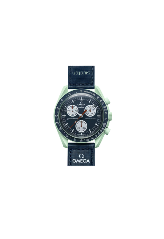 Swatch x Omega MoonSwatch Mission on Earth – Movimento Quarzo, Blu, 42mm – Cod. SO33G100