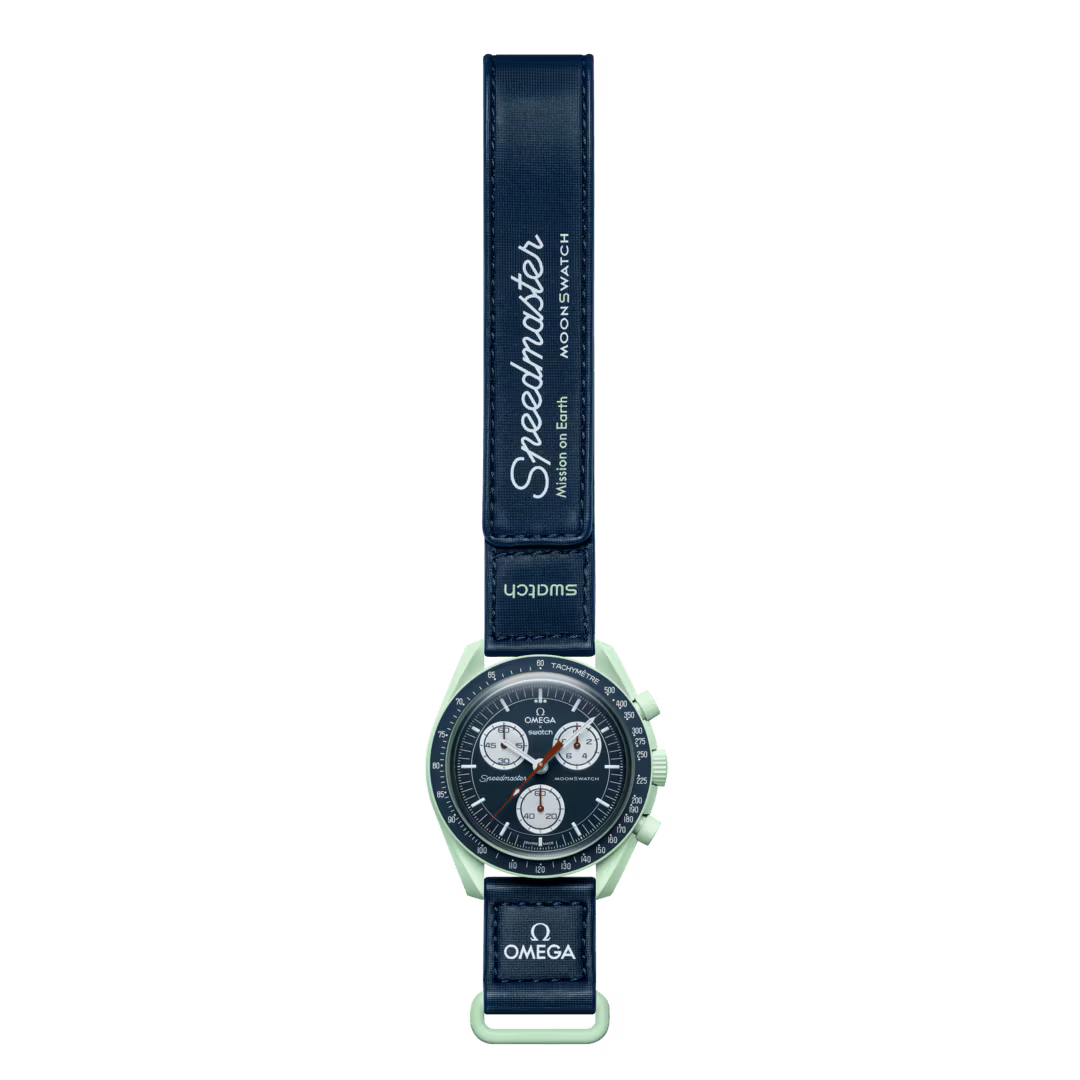 Swatch x Omega MoonSwatch Mission on Earth – Movimento Quarzo, Blu, 42mm – Cod. SO33G100