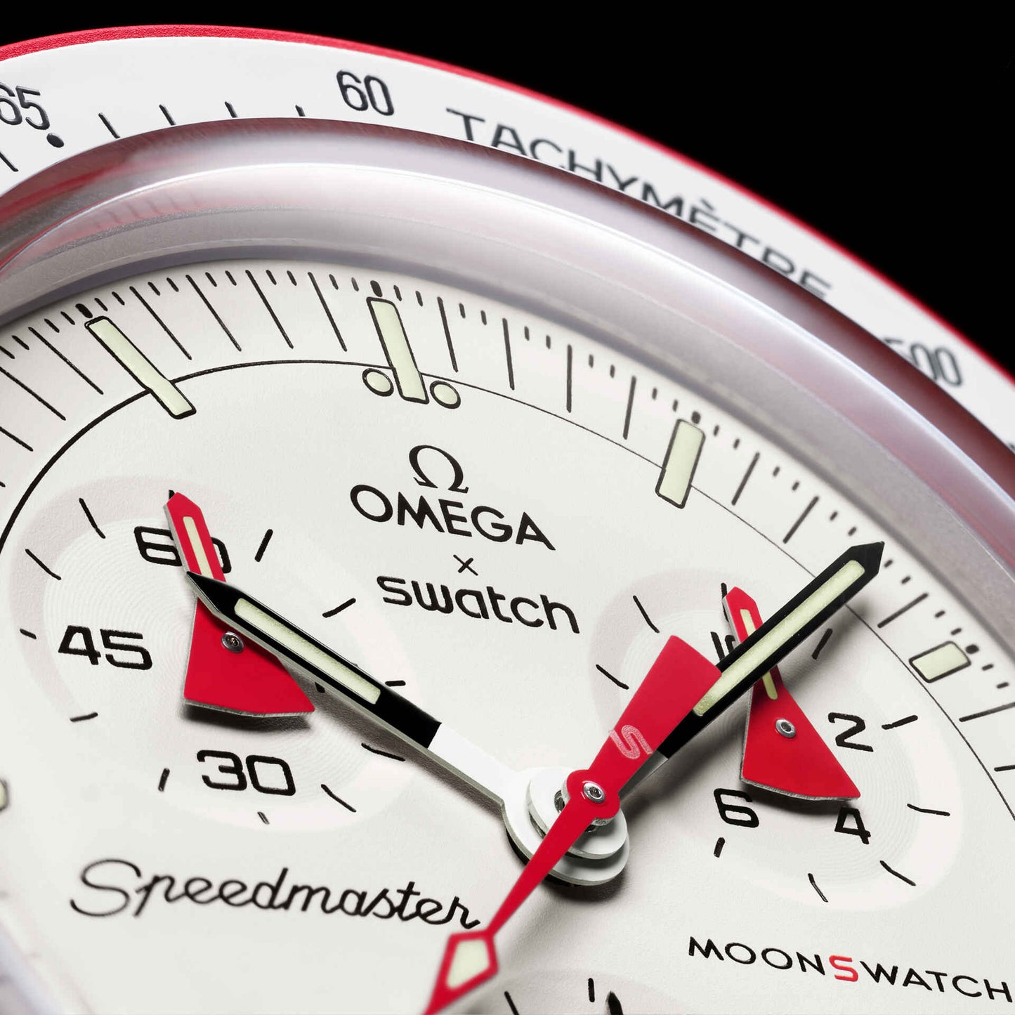 Swatch x Omega MoonSwatch Mission to Mars SO33R100 – Cronografo quarzo Bioceramic 42mm rosso/bianco