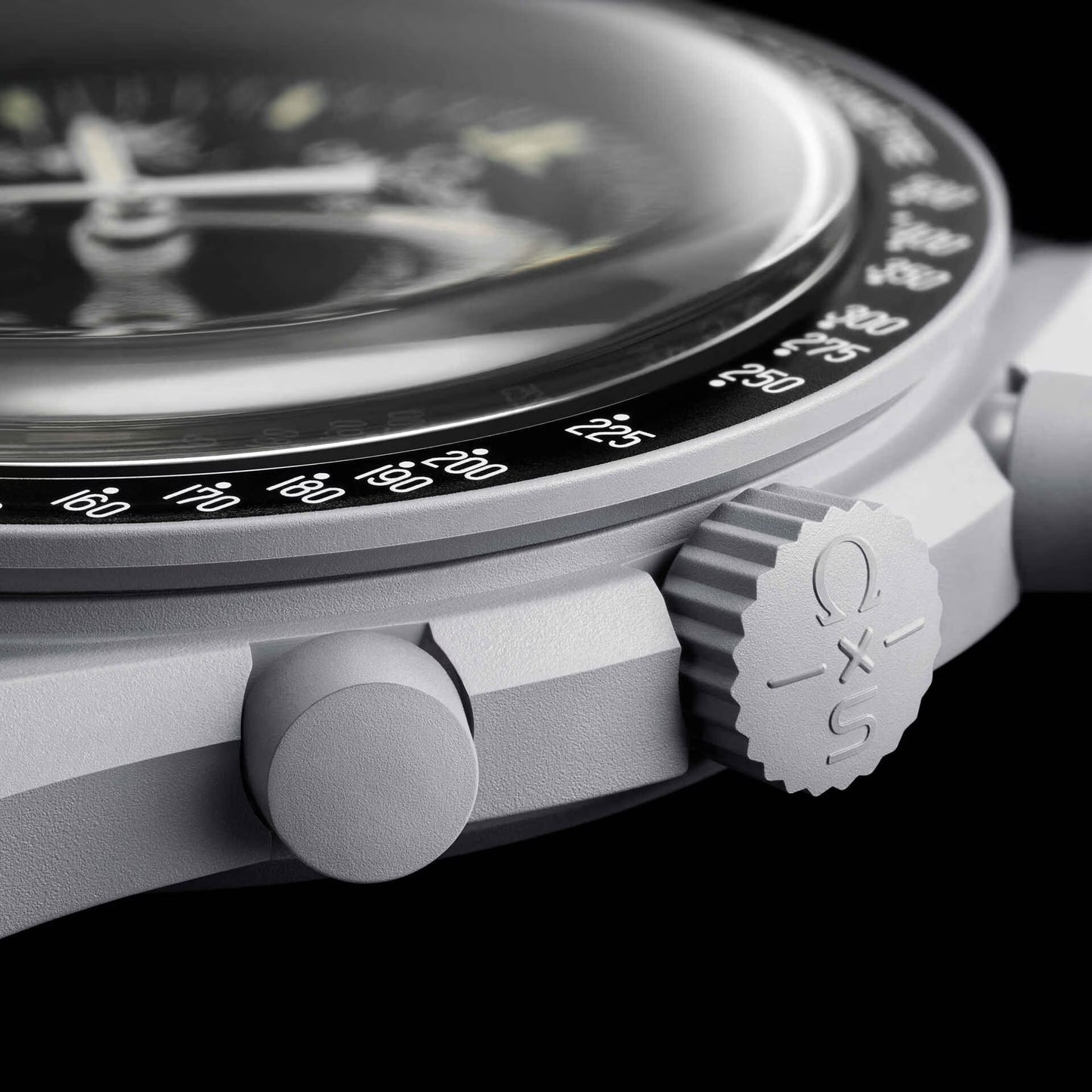 Swatch x Omega MoonSwatch Mission to the Moon SO33M100 – Cronografo quarzo Bioceramic 42mm nero/grigio