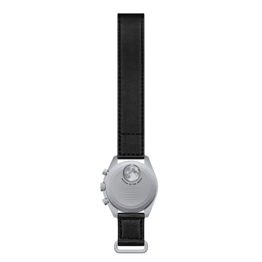 Swatch x Omega MoonSwatch Mission to the Moon SO33M100 – Cronografo quarzo Bioceramic 42mm nero/grigio