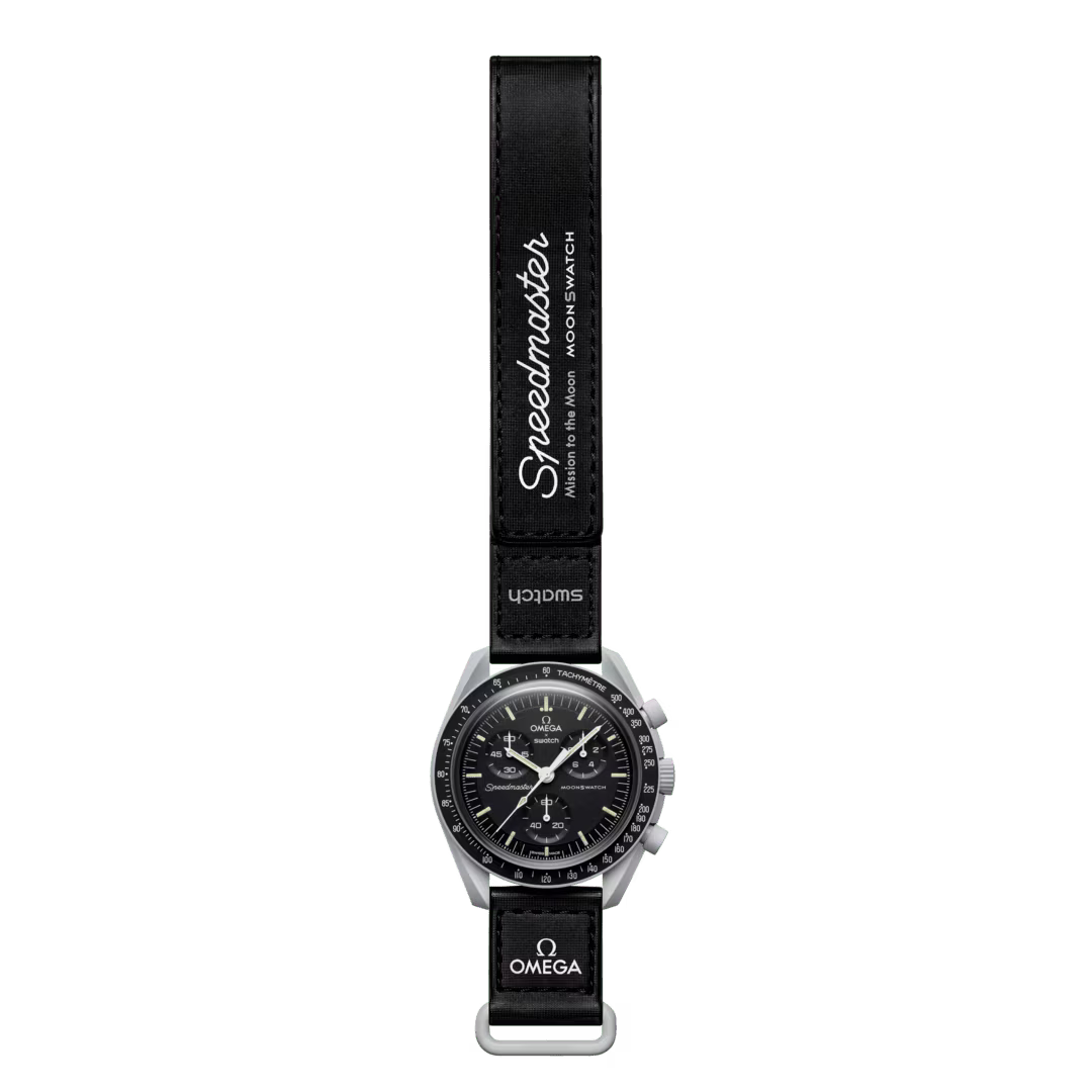 Swatch x Omega MoonSwatch Mission to the Moon SO33M100 – Cronografo quarzo Bioceramic 42mm nero/grigio