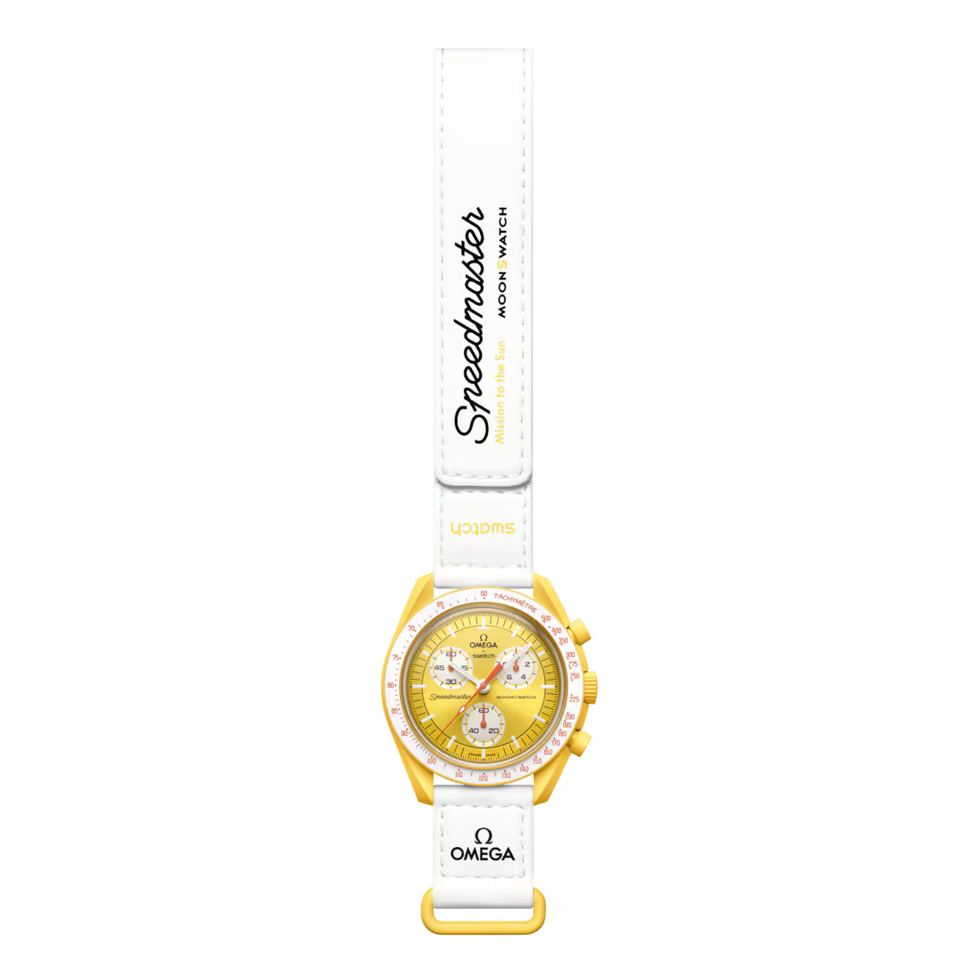 Swatch x Omega MoonSwatch Mission to the Sun – Movimento Quarzo, Giallo, 42mm – Cod. SO33J100