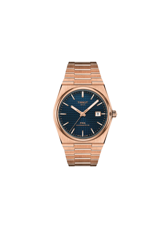 Tissot T137.407.33.041.00 – Automatico Swiss Made, cassa 40mm oro rosa, cinturino intercambiabile