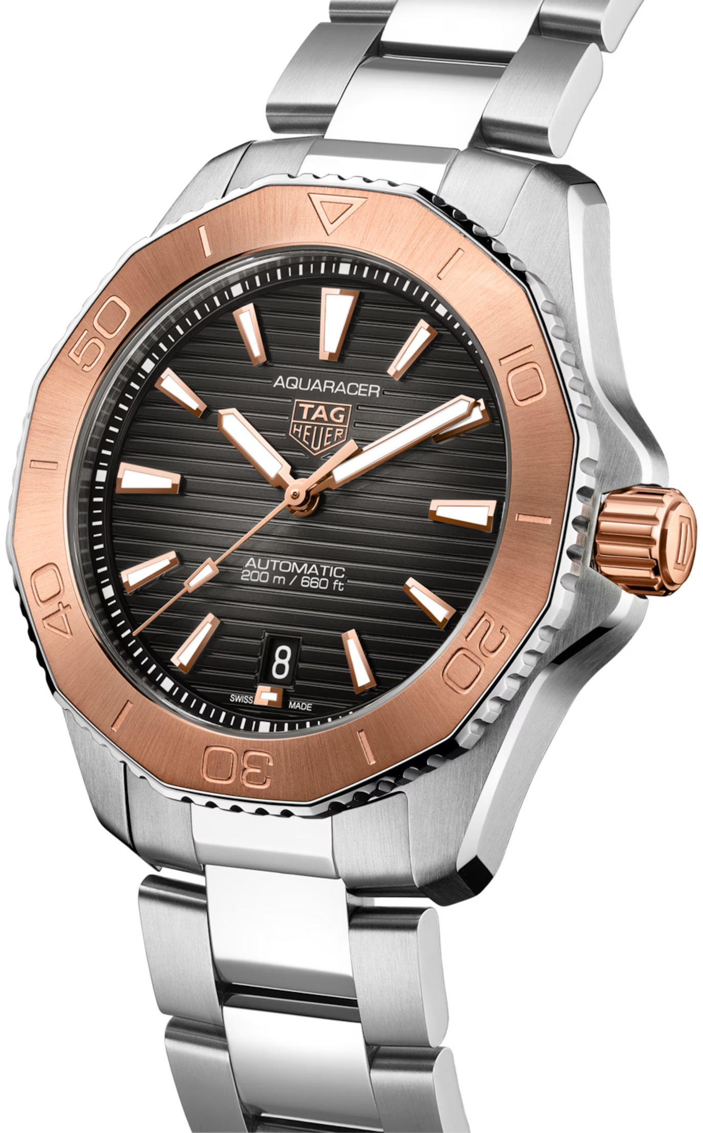 TAG Heuer Aquaracer Professional 200 Date Automatico Swiss Made Nero 40 mm – WBP2151.BA0627