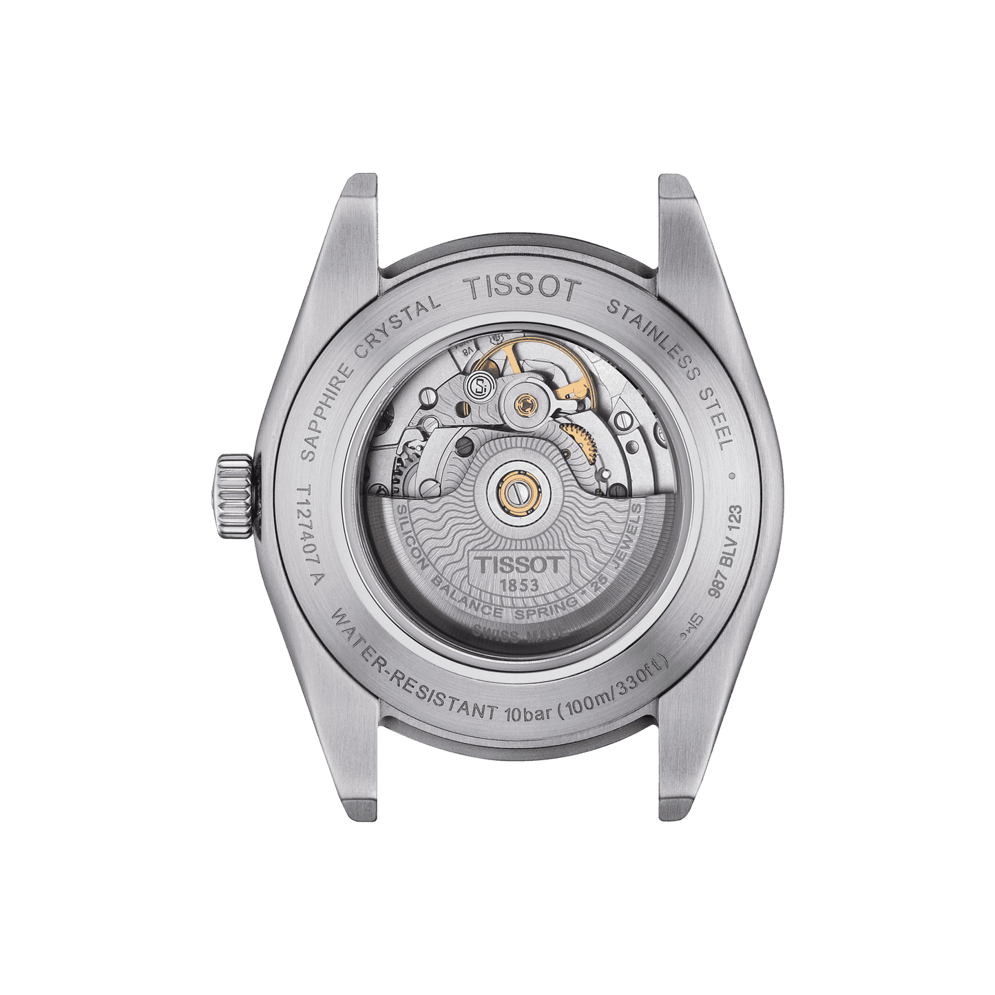 Tissot Gentleman Powermatic 80 Silicium – Automatico, Swiss Made, Nero su Nero, 40mm – T127.407.16.051.00