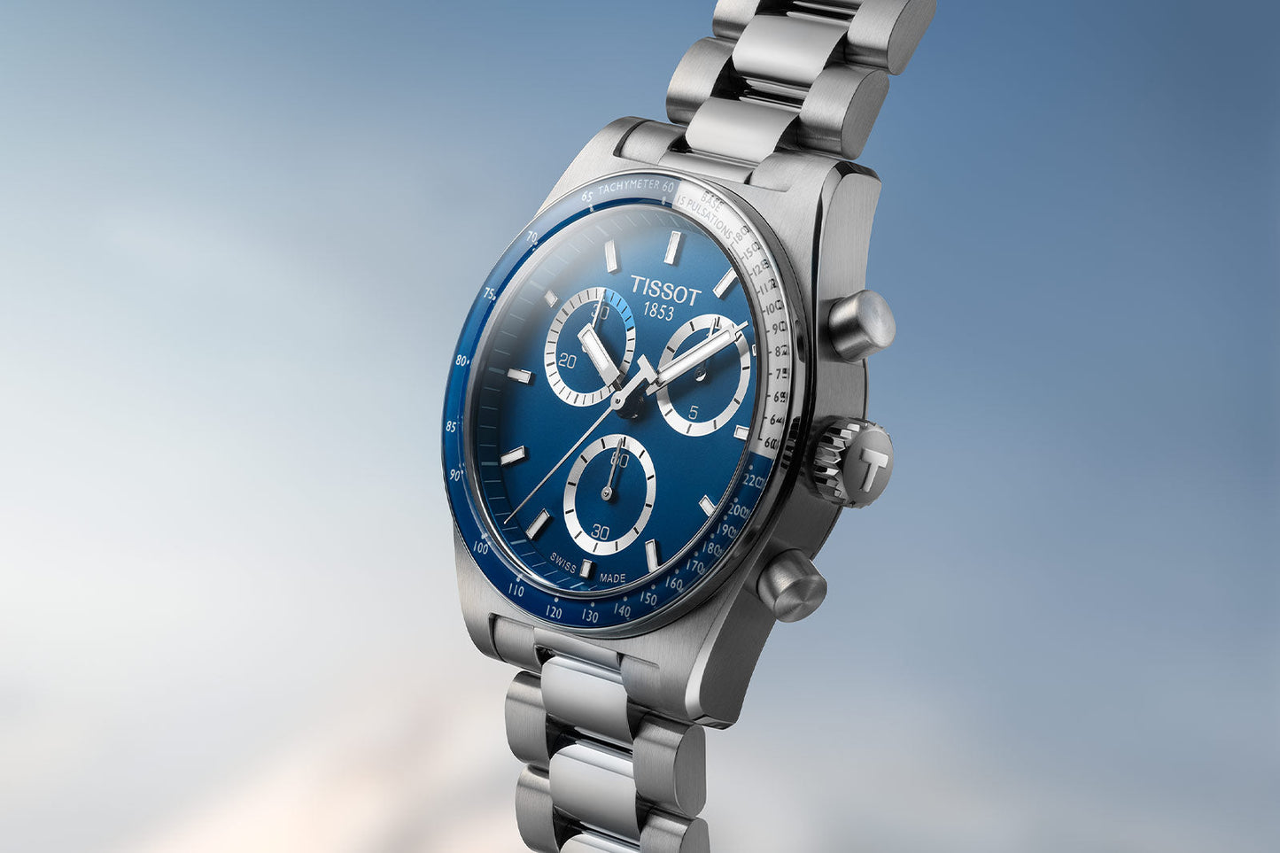 Tissot PR516 Chronograph – Quarzo, Swiss Made, Blu, 40mm – T149.417.11.041.00