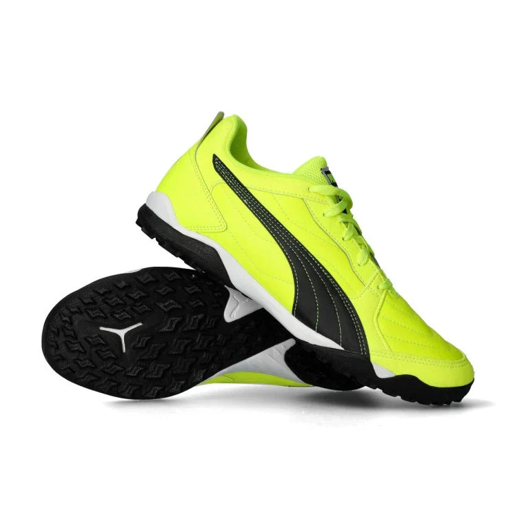 Scarpe Calcio Puma Pressing IV TT Turf Calcetto Giallo-Nero-Bianco