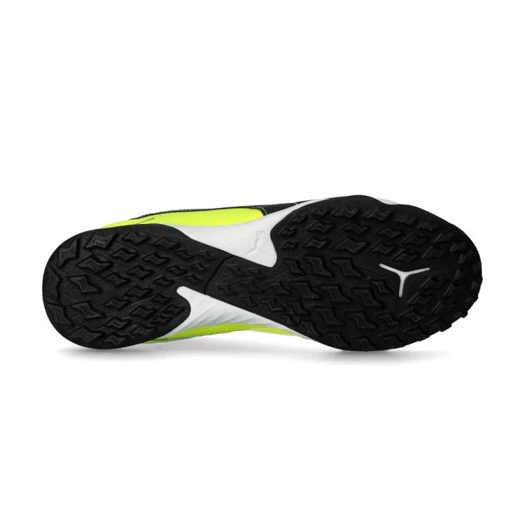 Scarpe Calcio Puma Pressing IV TT Turf Calcetto Giallo-Nero-Bianco