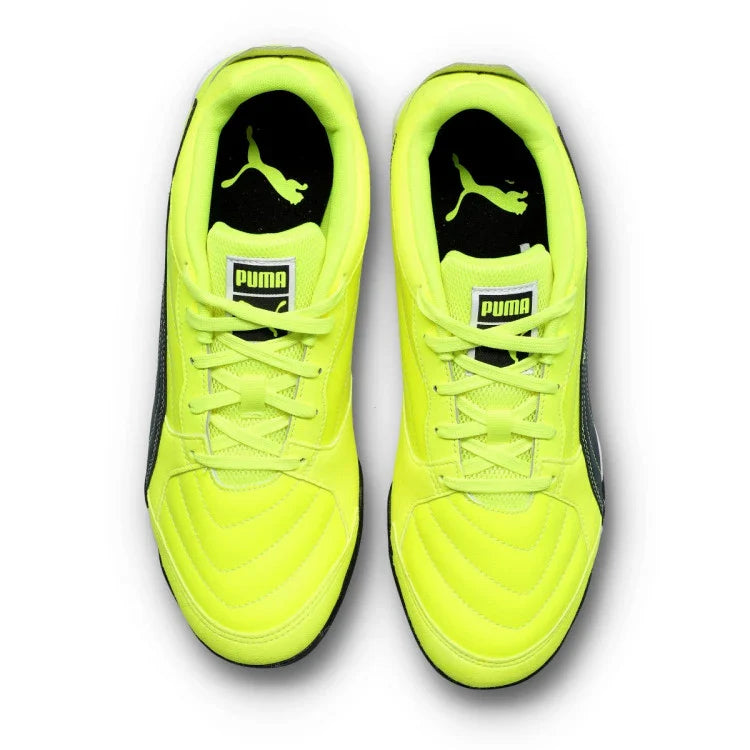 Scarpe Calcio Puma Pressing IV TT Turf Calcetto Giallo-Nero-Bianco