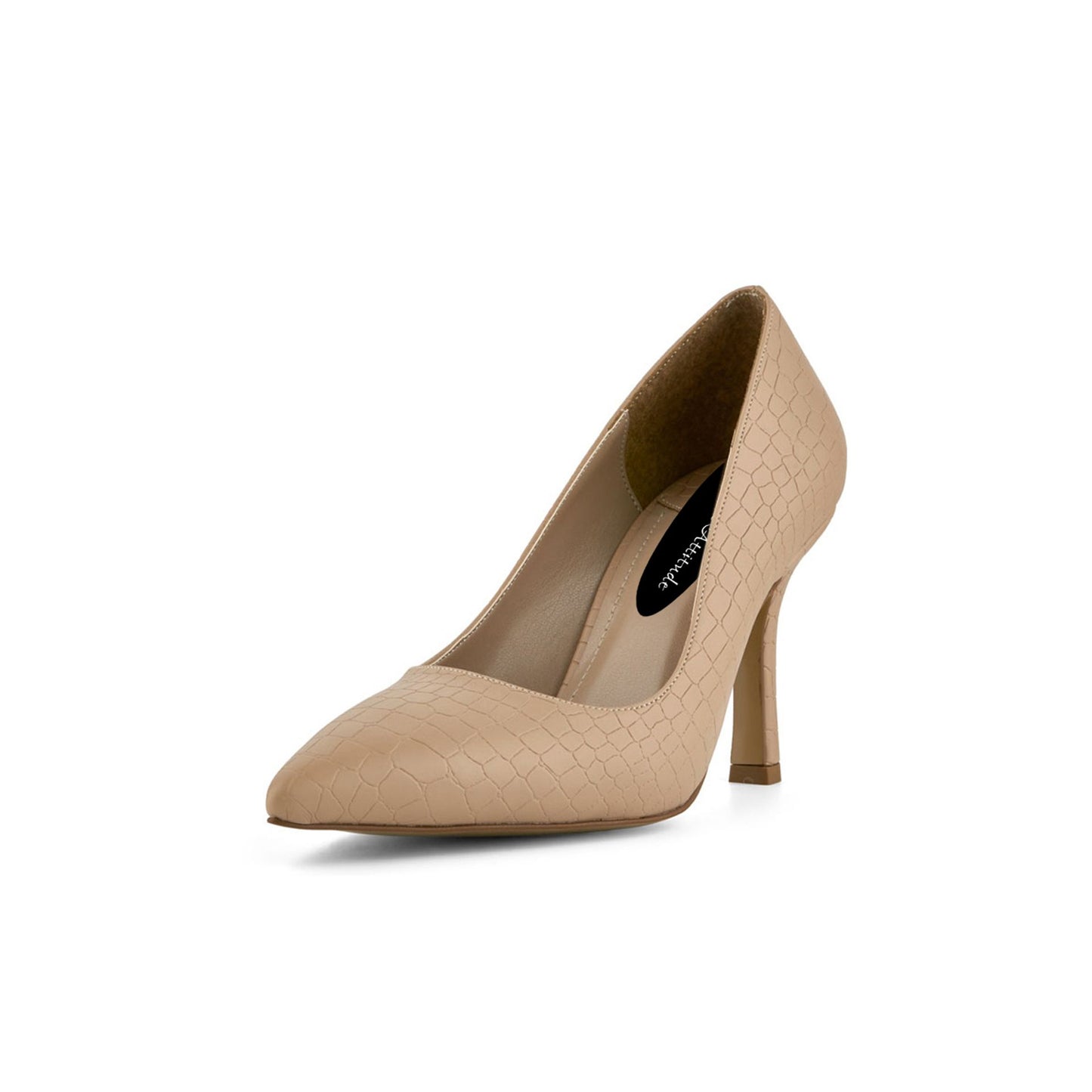 Zapatos de tacón con actitud de moda 