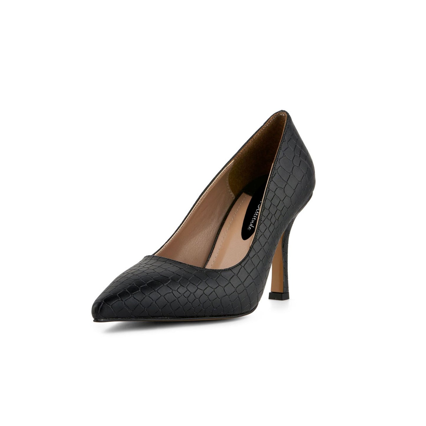 Zapatos de tacón con actitud de moda 