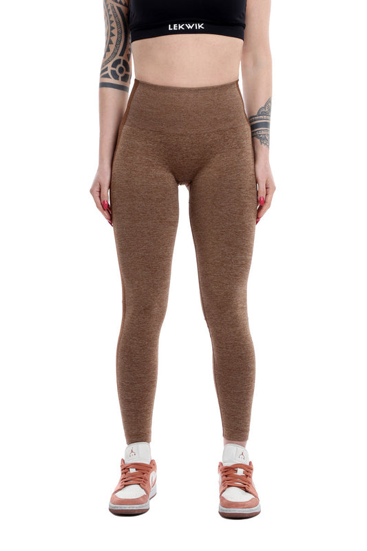 Leggings mocha modello POLLY a vita alta senza cuciture