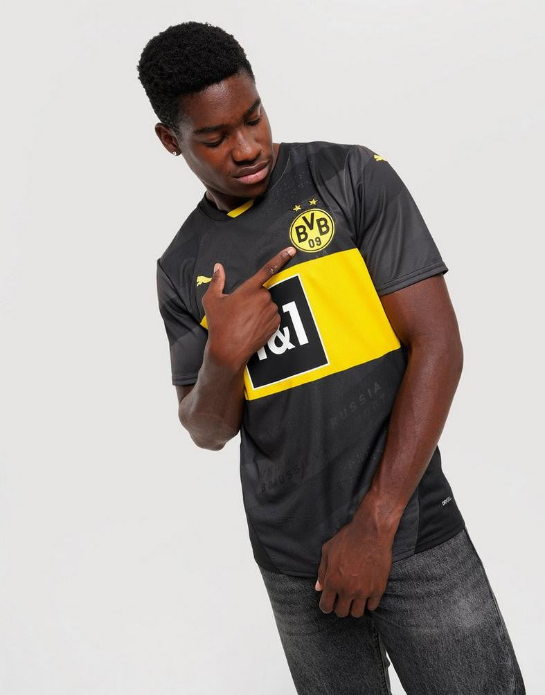Maglia Calcio Puma BVB Borussia Dortmund Away Black 2024/2025