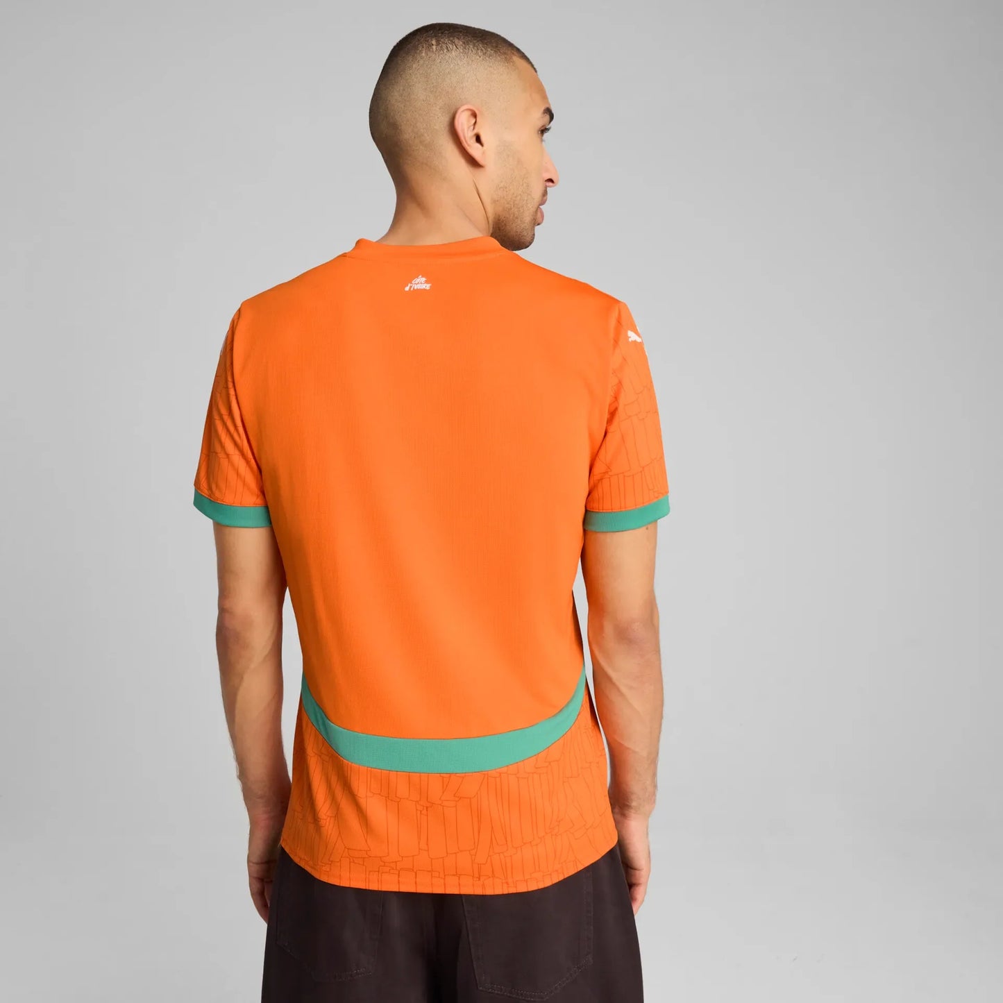 Maglia Calcio Puma FIF Costa d'Avorio 2025 Home Arancione