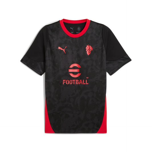 Puma ACM Maglia Calcio Allenamento Milan Nera Training 2025/2026