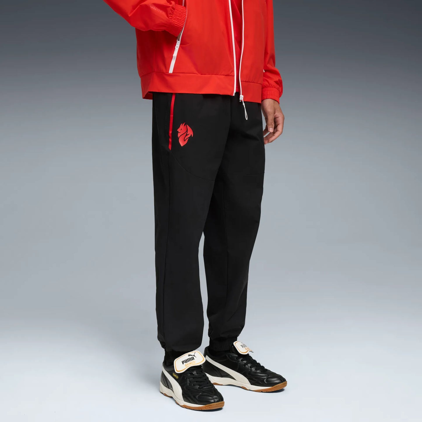 Puma Pantaloni Tuta Calcio Milan ACM Pumatech Woven Pants Nero 2025/2026