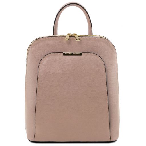 TL Bag - Zaino da donna in pelle Saffiano