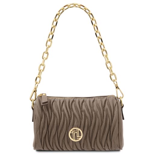 Chantilly - Mini bauletto in pelle