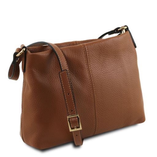 TL Bag - Borsa a tracolla in pelle morbida