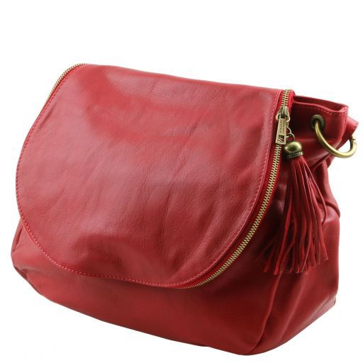 TL Bag - Borsa morbida a tracolla con nappa