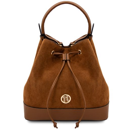 Minerva - Borsa secchiello in pelle