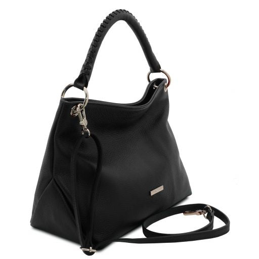 TL Bag - Borsa a spalla in pelle morbida