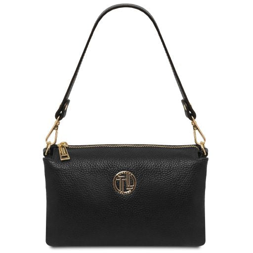 Sia - Pochette in pelle morbida