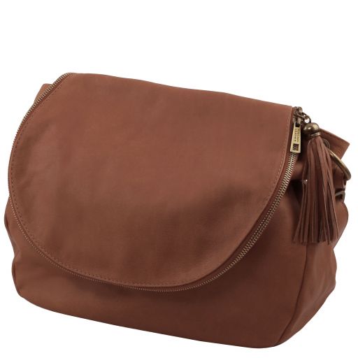 TL Bag - Borsa morbida a tracolla con nappa