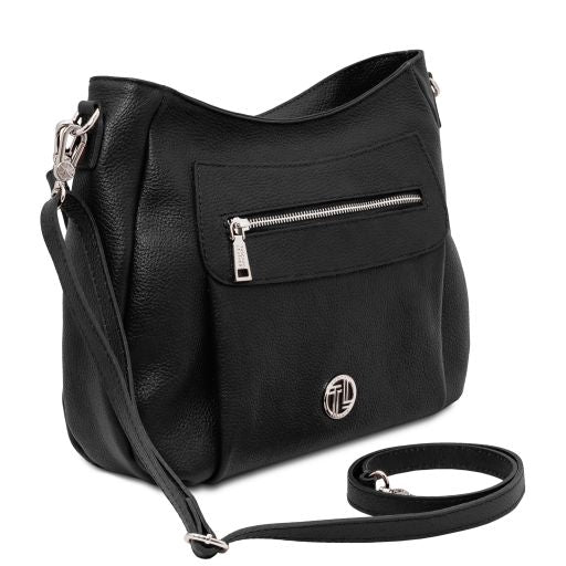 Brenda - Borsa a spalla in pelle morbida