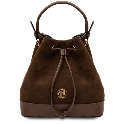 Minerva - Borsa secchiello in pelle