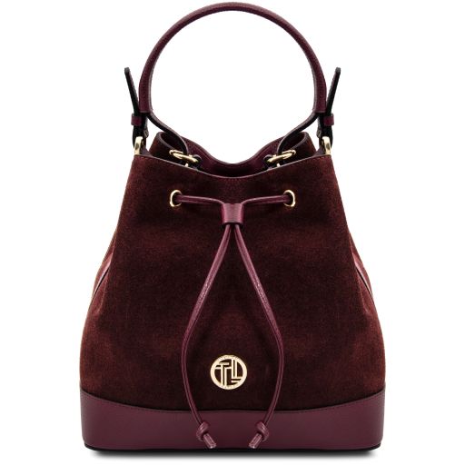 Minerva - Borsa secchiello in pelle