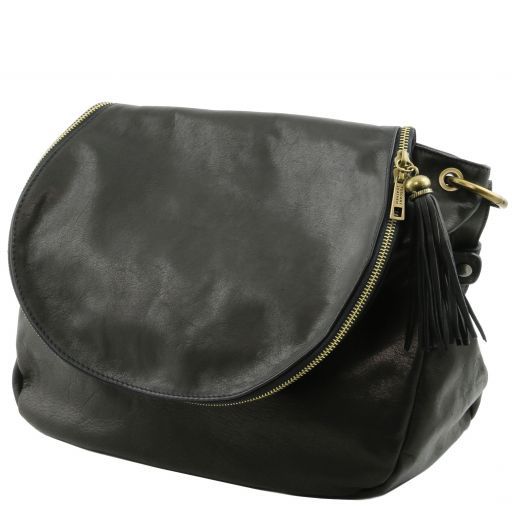TL Bag - Borsa morbida a tracolla con nappa